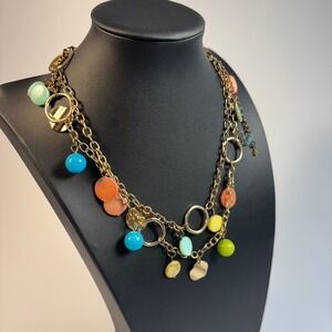 Necklace Lot Statement Bold Boho Glam Pieces Interesting Chain